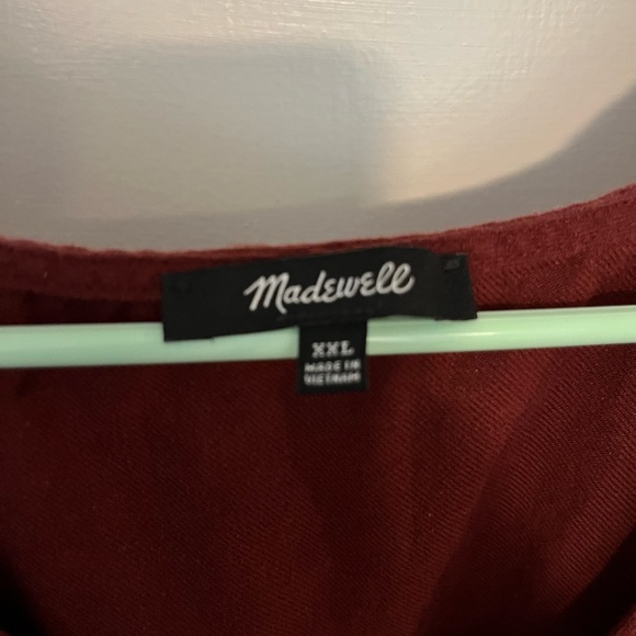 Madewell (Re)sponsible Bubble-Sleeve
Button-Front Midi Dress XXL - Picture 8 of 11